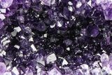 Sparkly, Dark Purple Amethyst Geode - Uruguay #378171-3